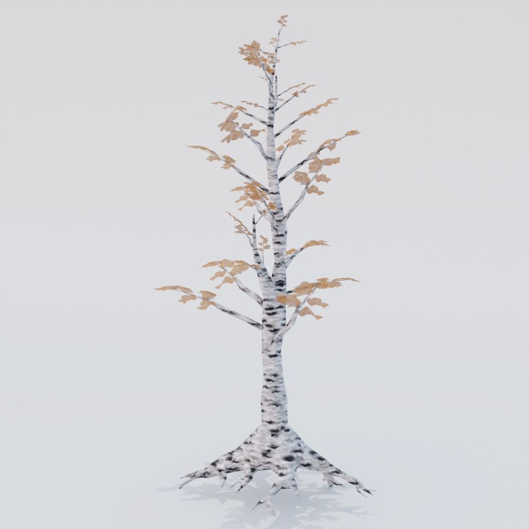 Low Poly Tree Pack Low-poly 3D model_22