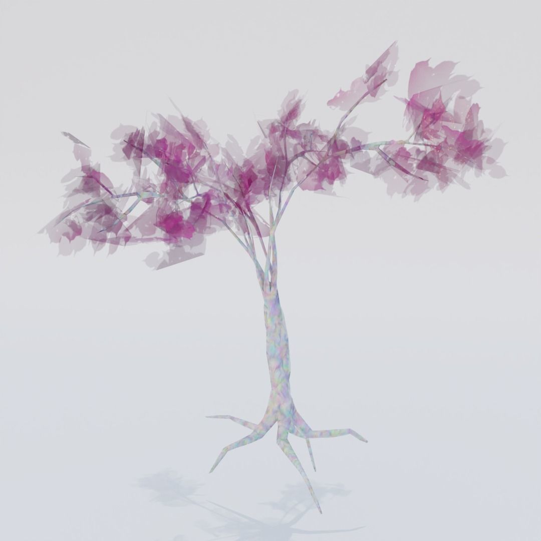 Low Poly Tree Pack Low-poly 3D model_7