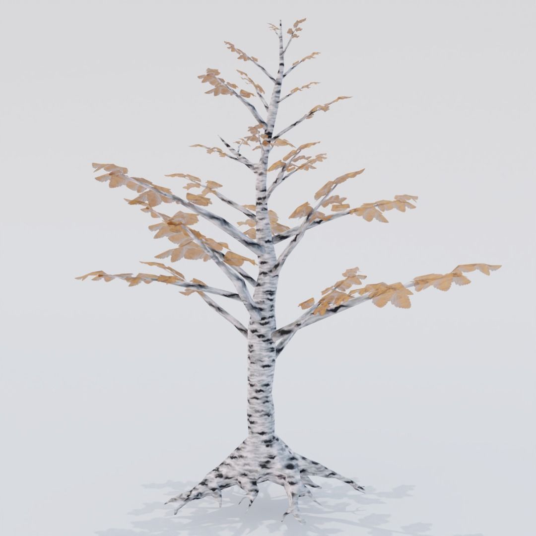 Low Poly Tree Pack Low-poly 3D model_27