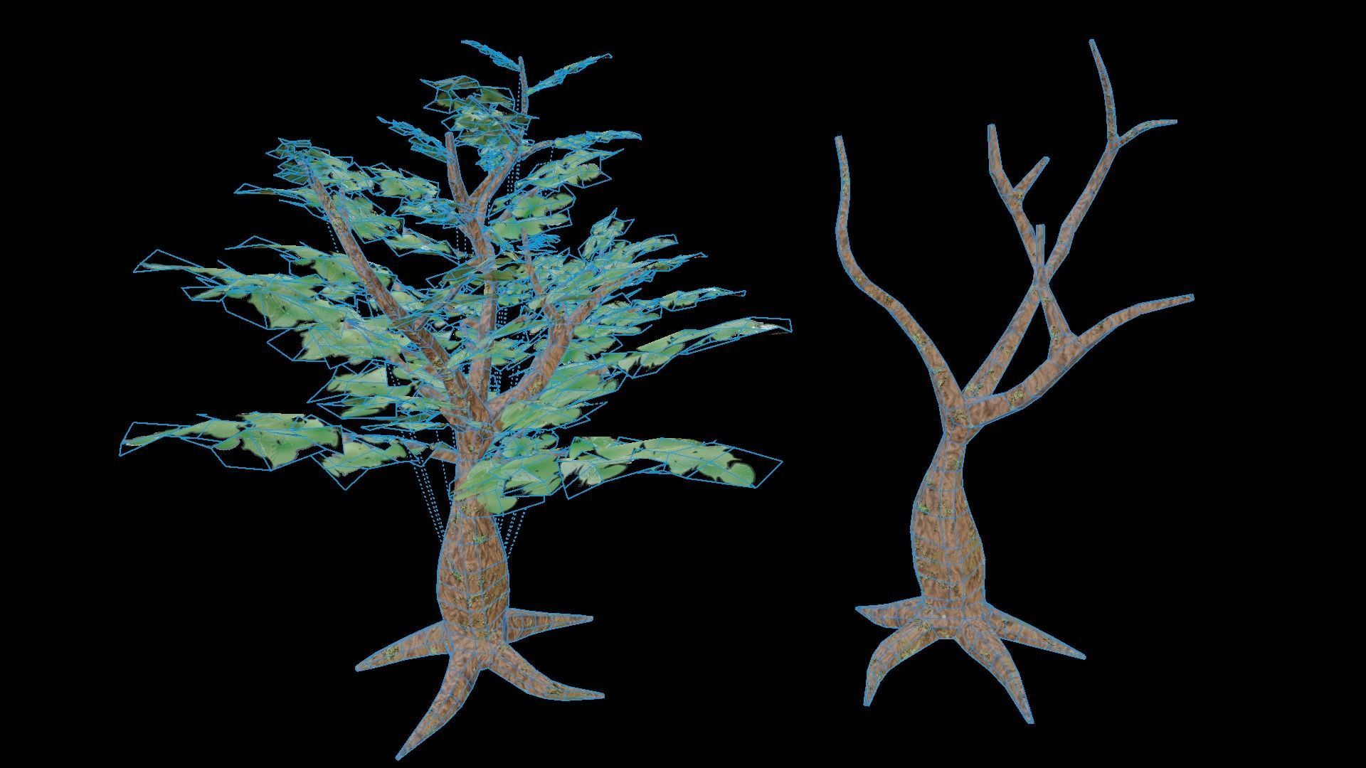 Low Poly Tree Pack Low-poly 3D model_30