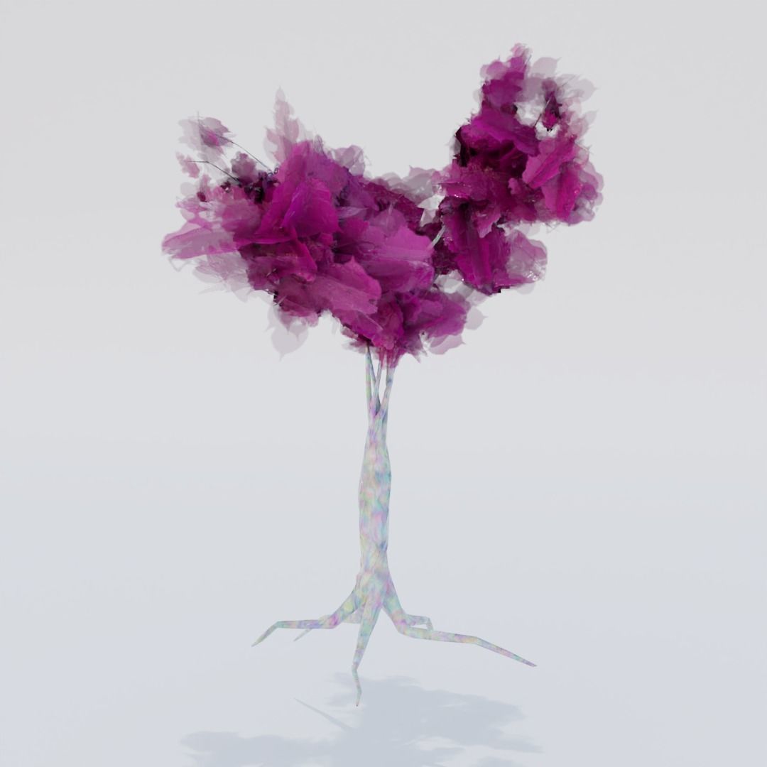Low Poly Tree Pack Low-poly 3D model_6