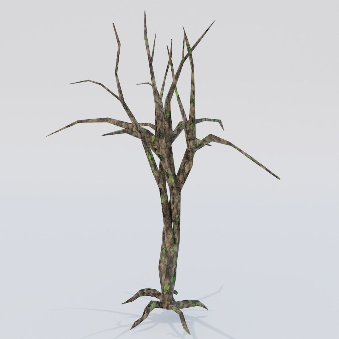 Low Poly Tree Pack Low-poly 3D model_17