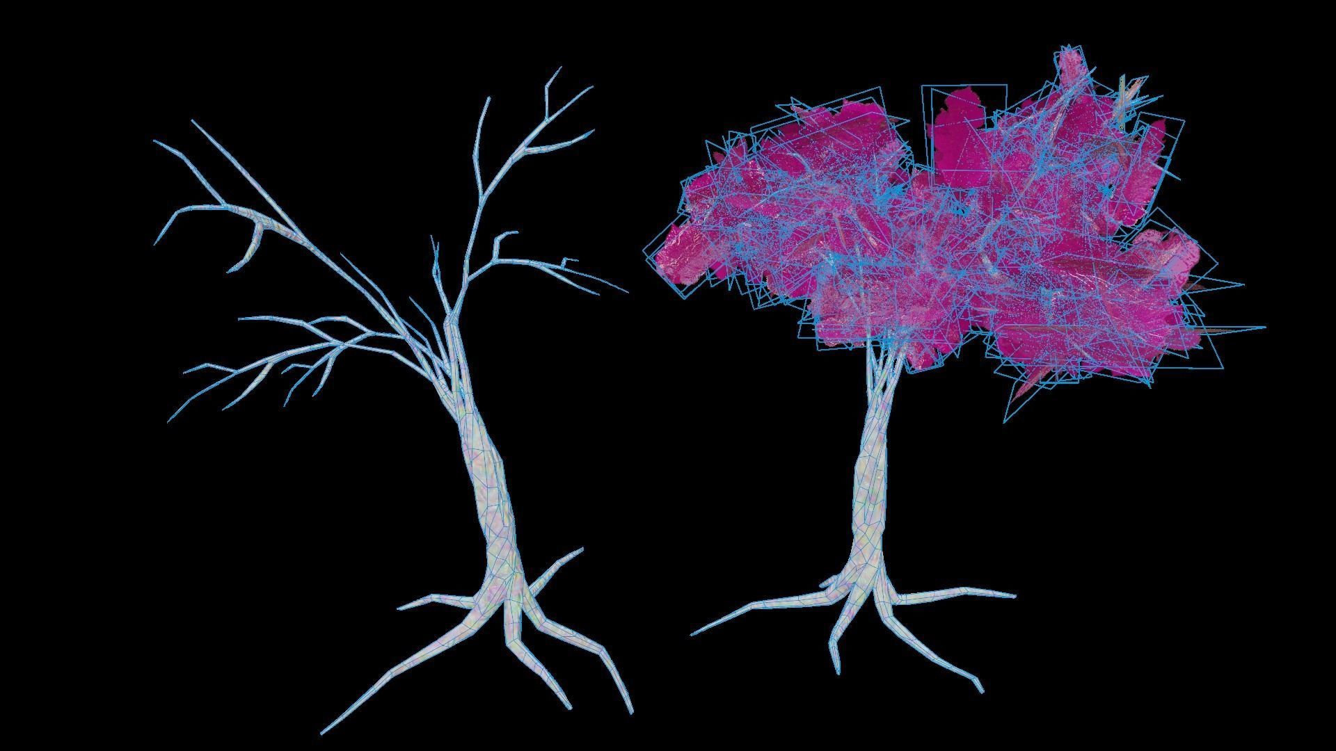 Low Poly Tree Pack Low-poly 3D model_29