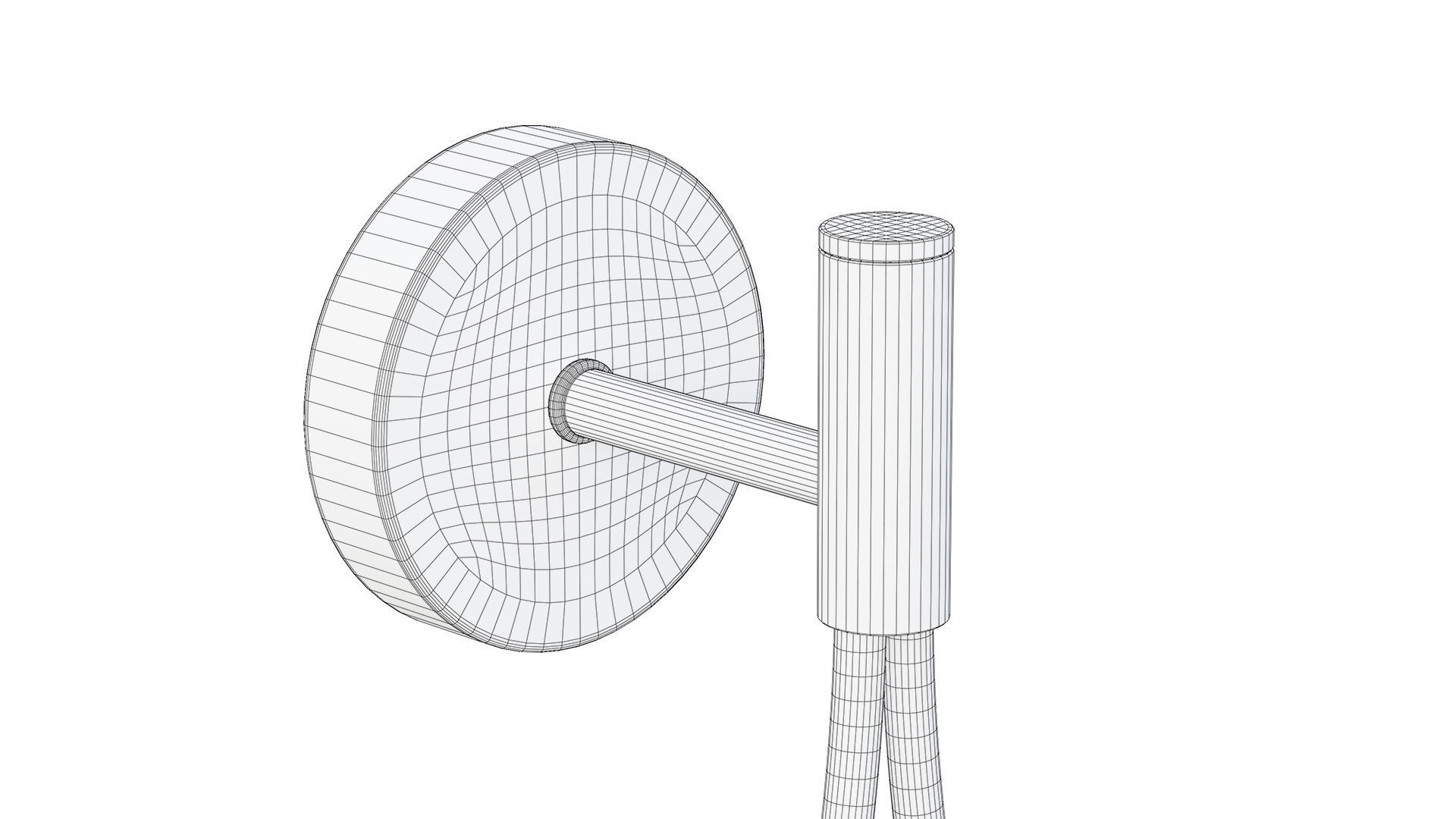 Waterdrop Sconce 3D model_10