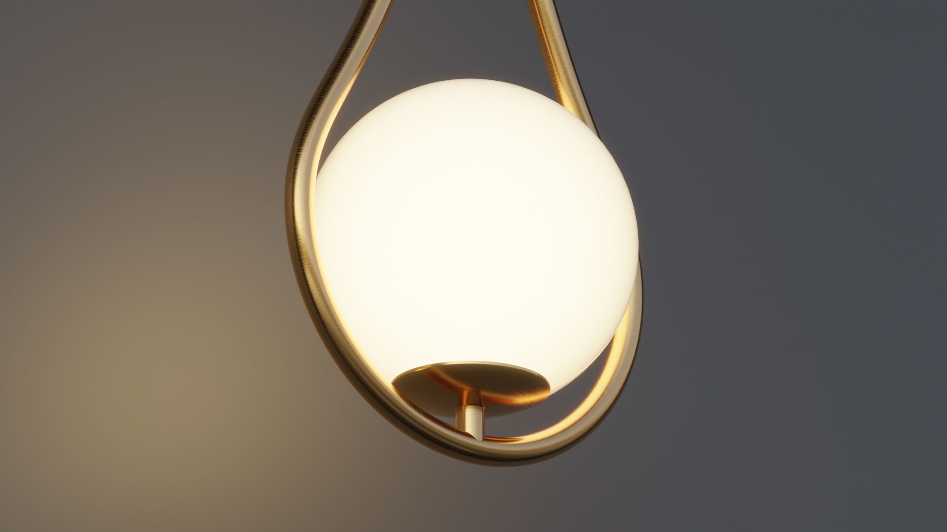 Waterdrop Sconce 3D model_6