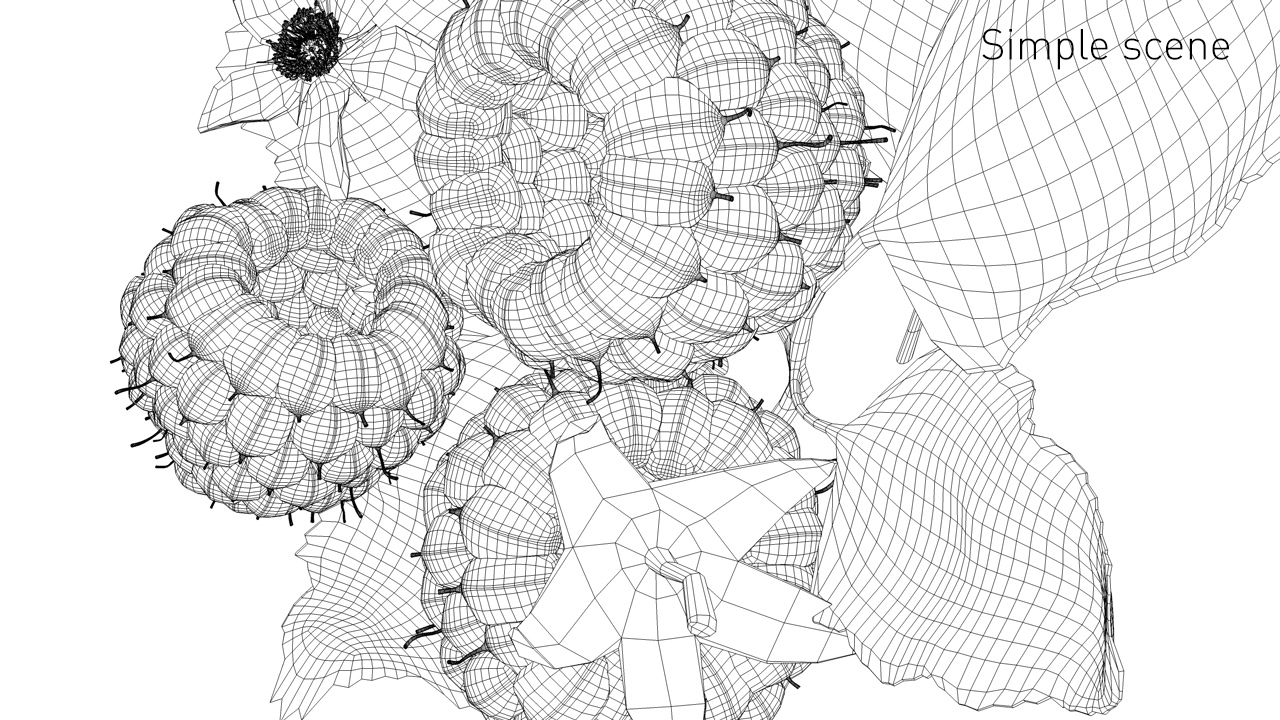 Raspberry 3D model_10