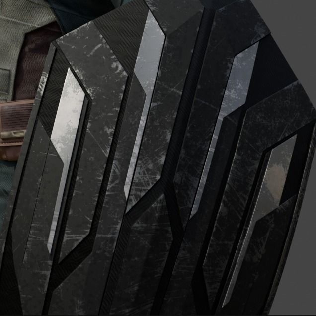 Captain America - Nomad -Steve Rogers from Avengers Infinity War 3D model_17