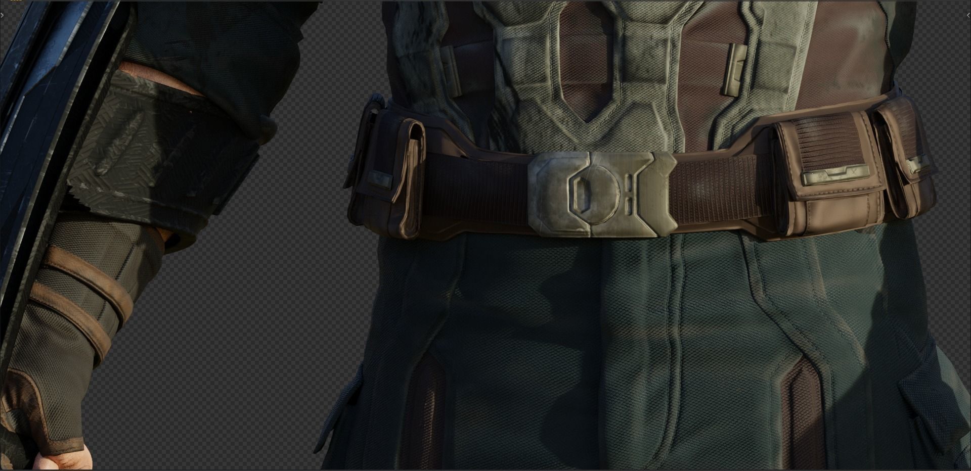 Captain America - Nomad -Steve Rogers from Avengers Infinity War 3D model_14