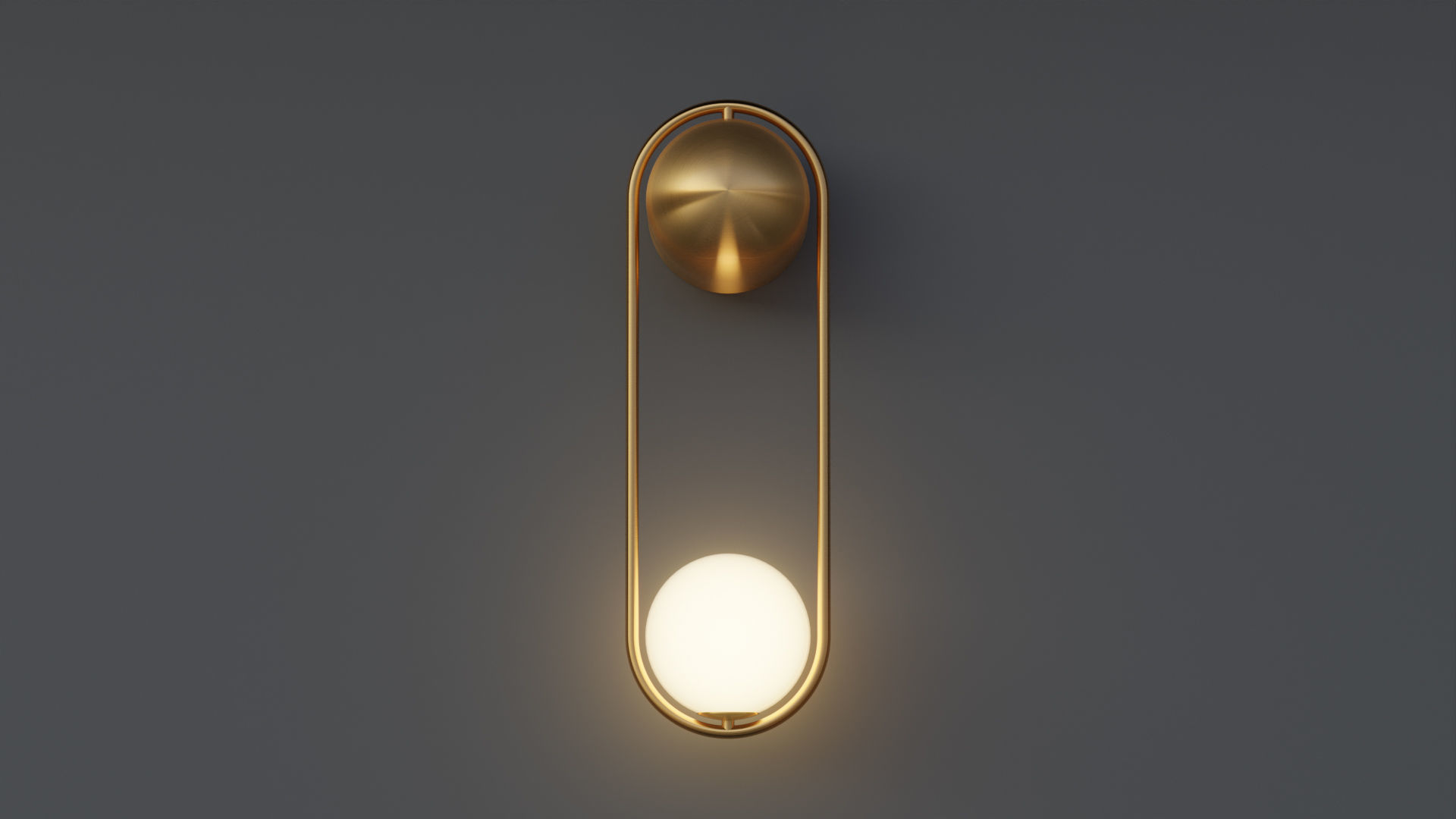 Mila Wall Sconce 3D model_1