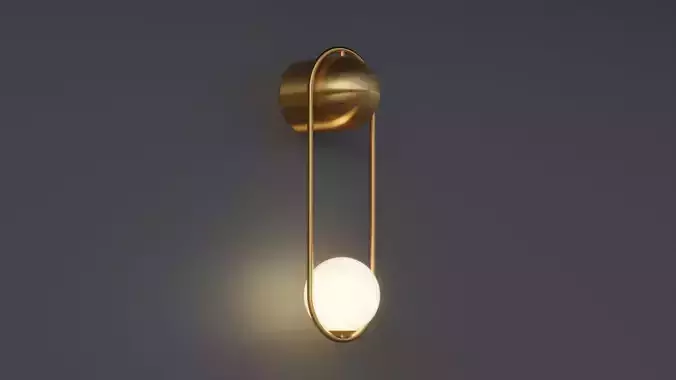 Mila Wall Sconce 3D model