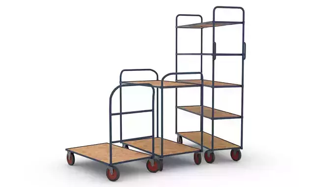 Picking trolleys - 3 samples