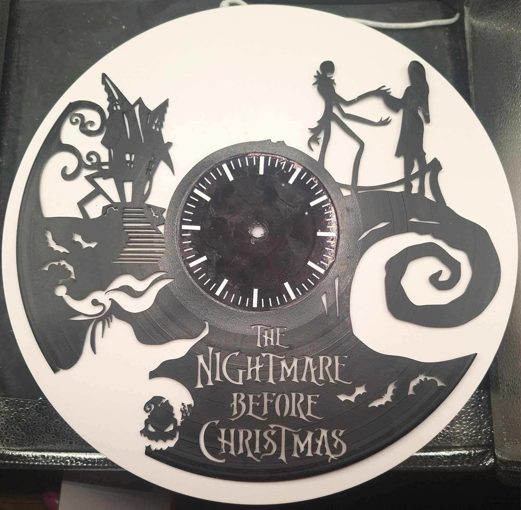 nightmare before christmas clock 3D print model_2