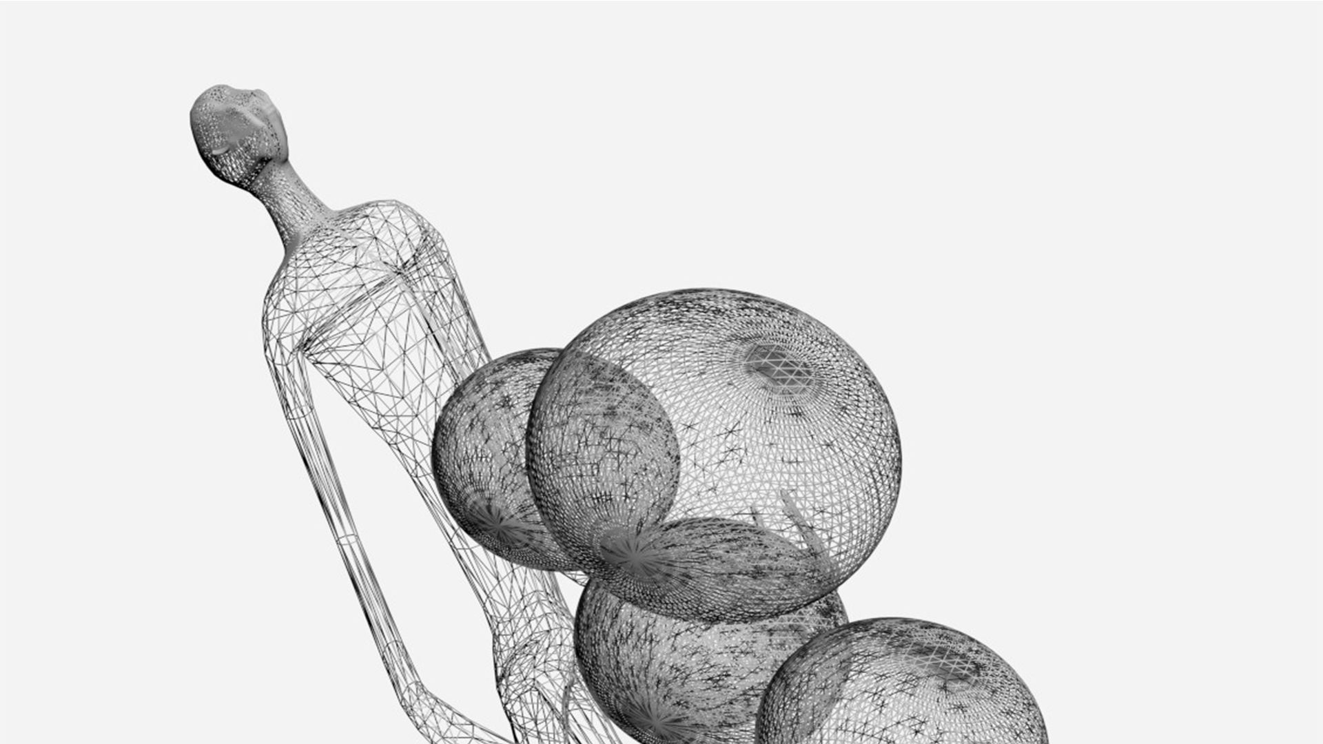 Human Sculpture Lamp 3D Model 3D model_5