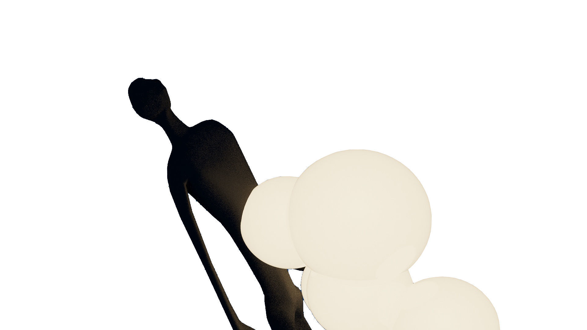 Human Sculpture Lamp 3D Model 3D model_2