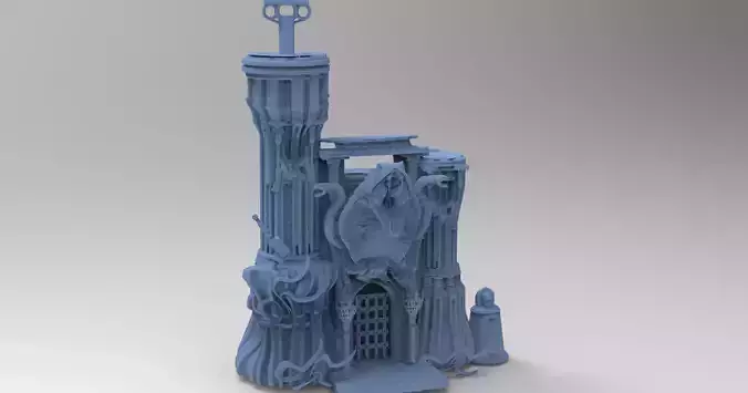 Lady Slithers castle inspired fortress