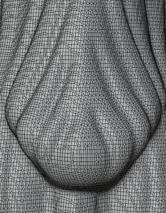 Christmas Pine Tree Candle 3D print model_8