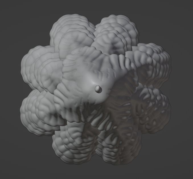 Christmas Pine Tree Candle 3D print model_6