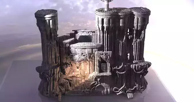 Slithers Forest Lair inspired fortress extended 