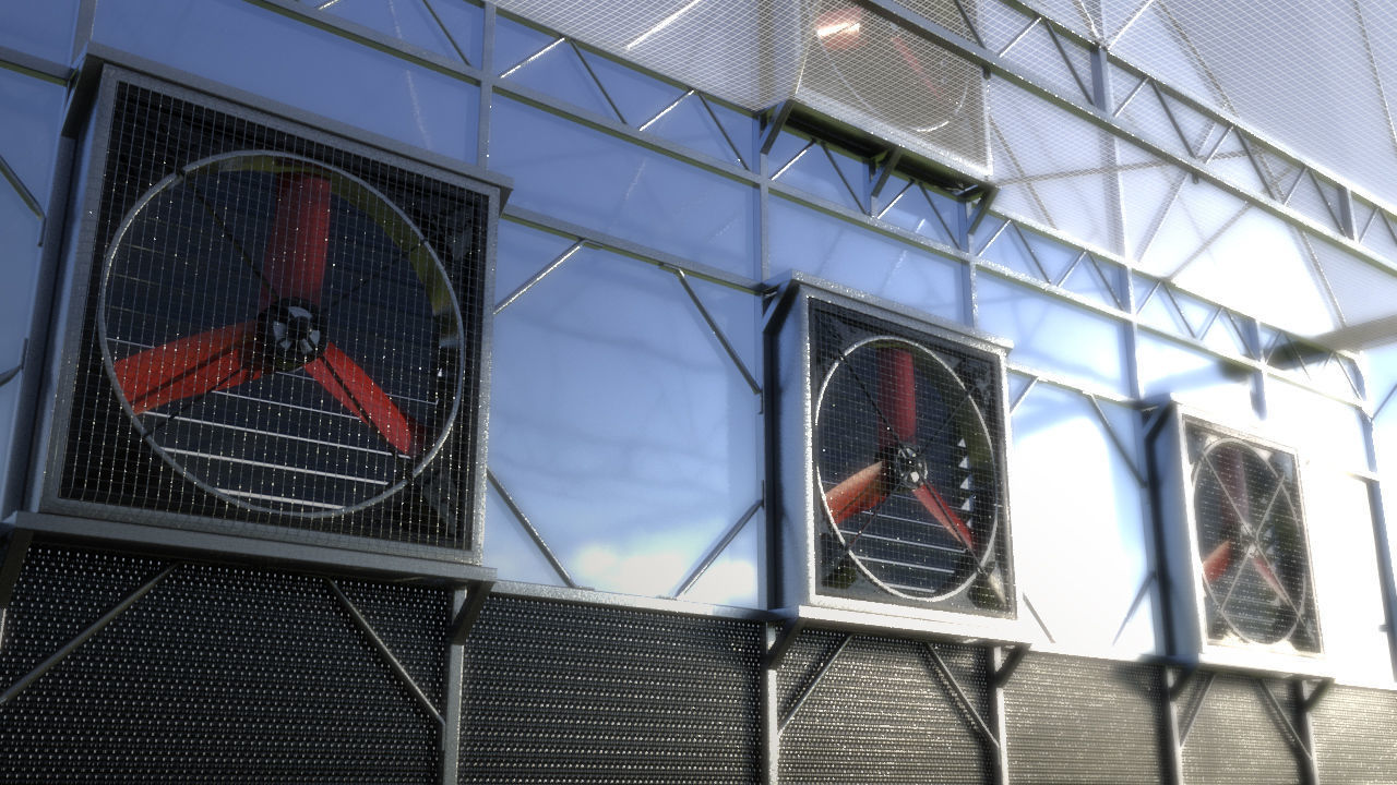 Greenhouse 3D model_6