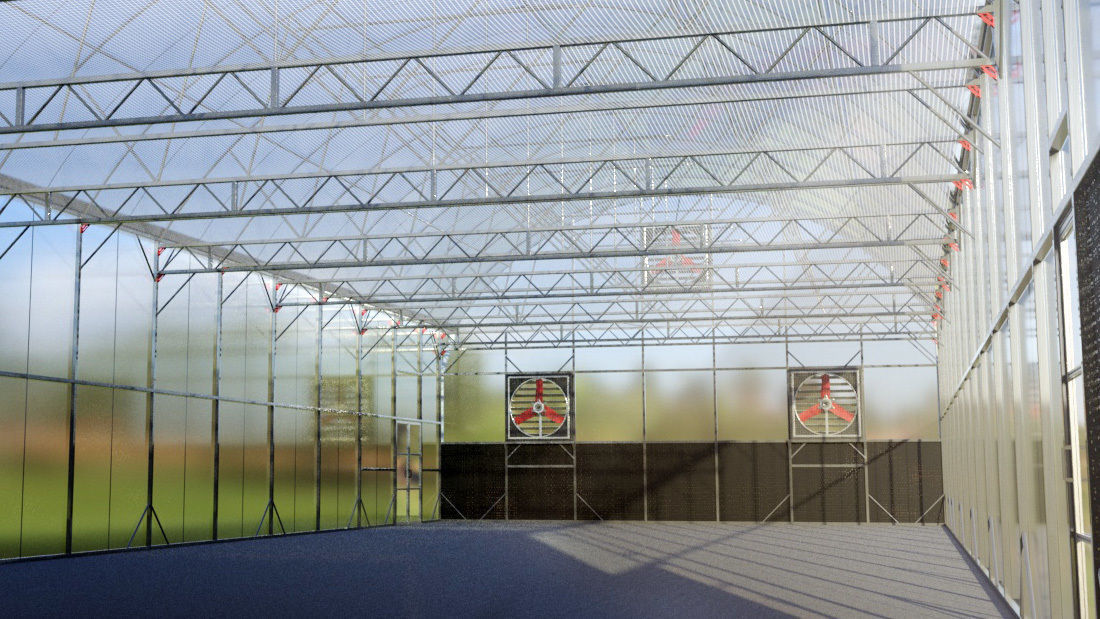 Greenhouse 3D model_4