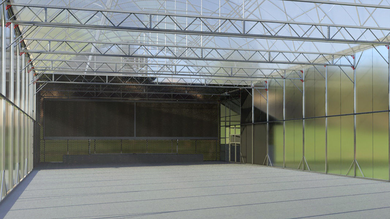 Greenhouse 3D model_3