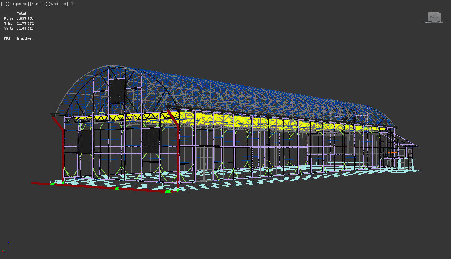 Greenhouse 3D model_7