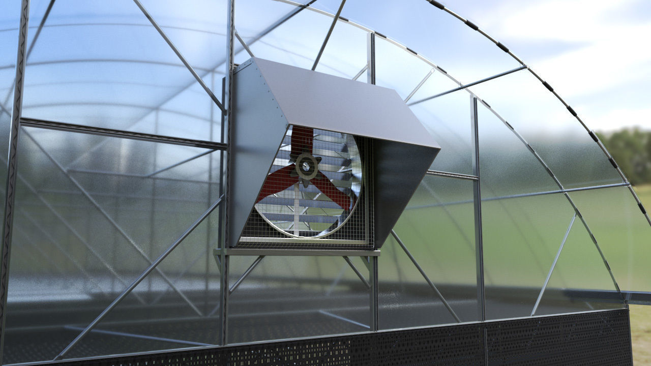 Greenhouse 3D model_2