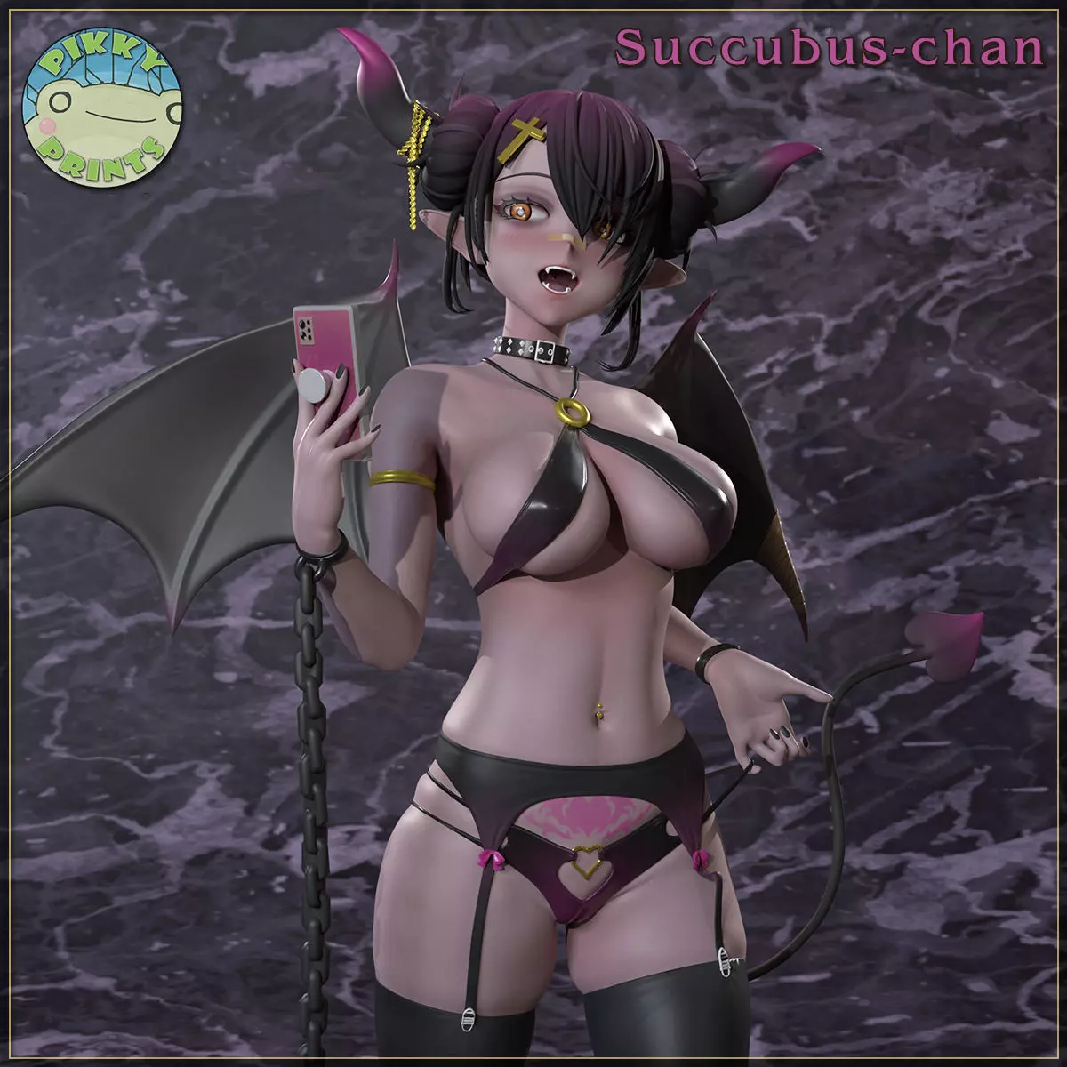 Succubus chan 3D print model_0
