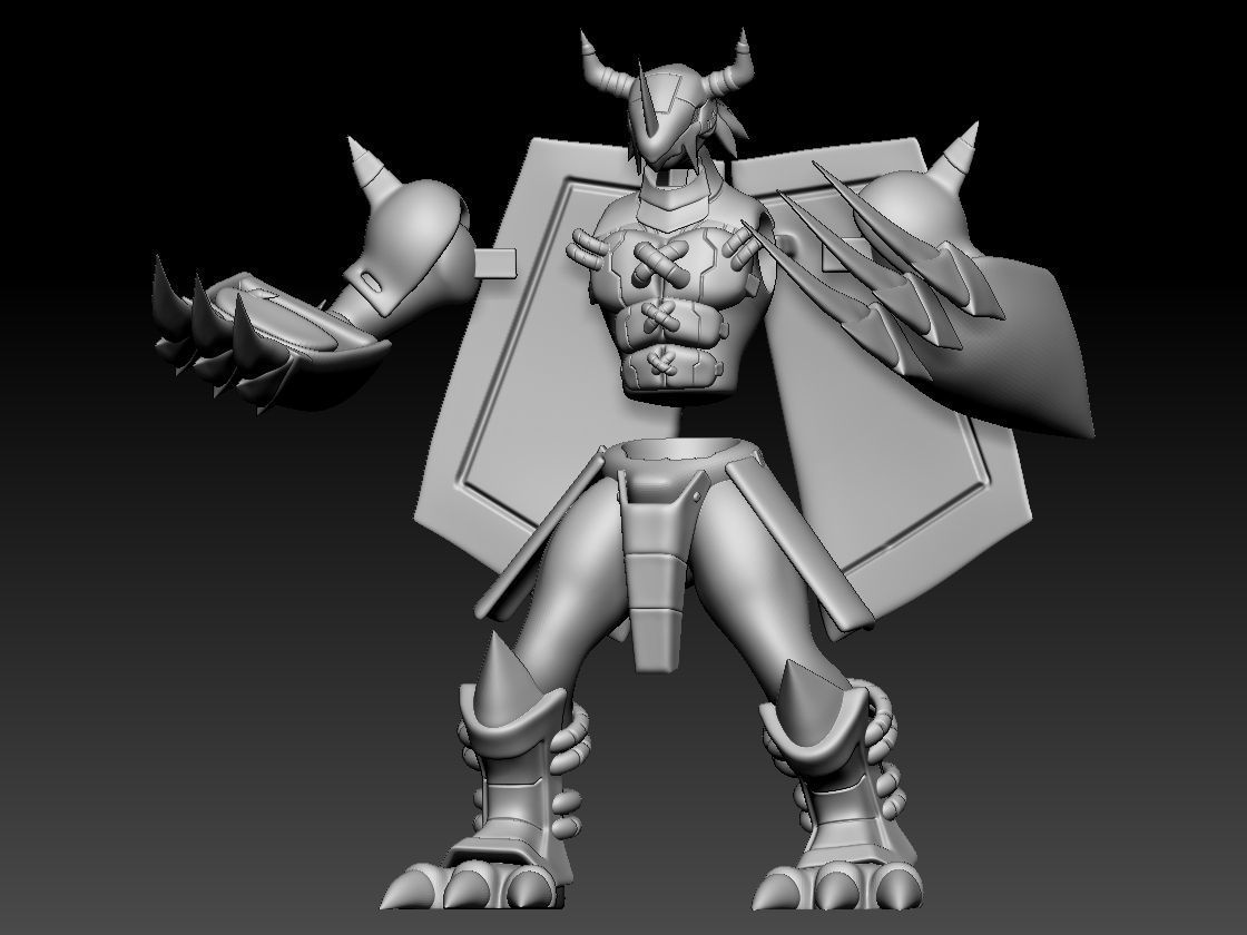Omegamon Pack 3D print model_20