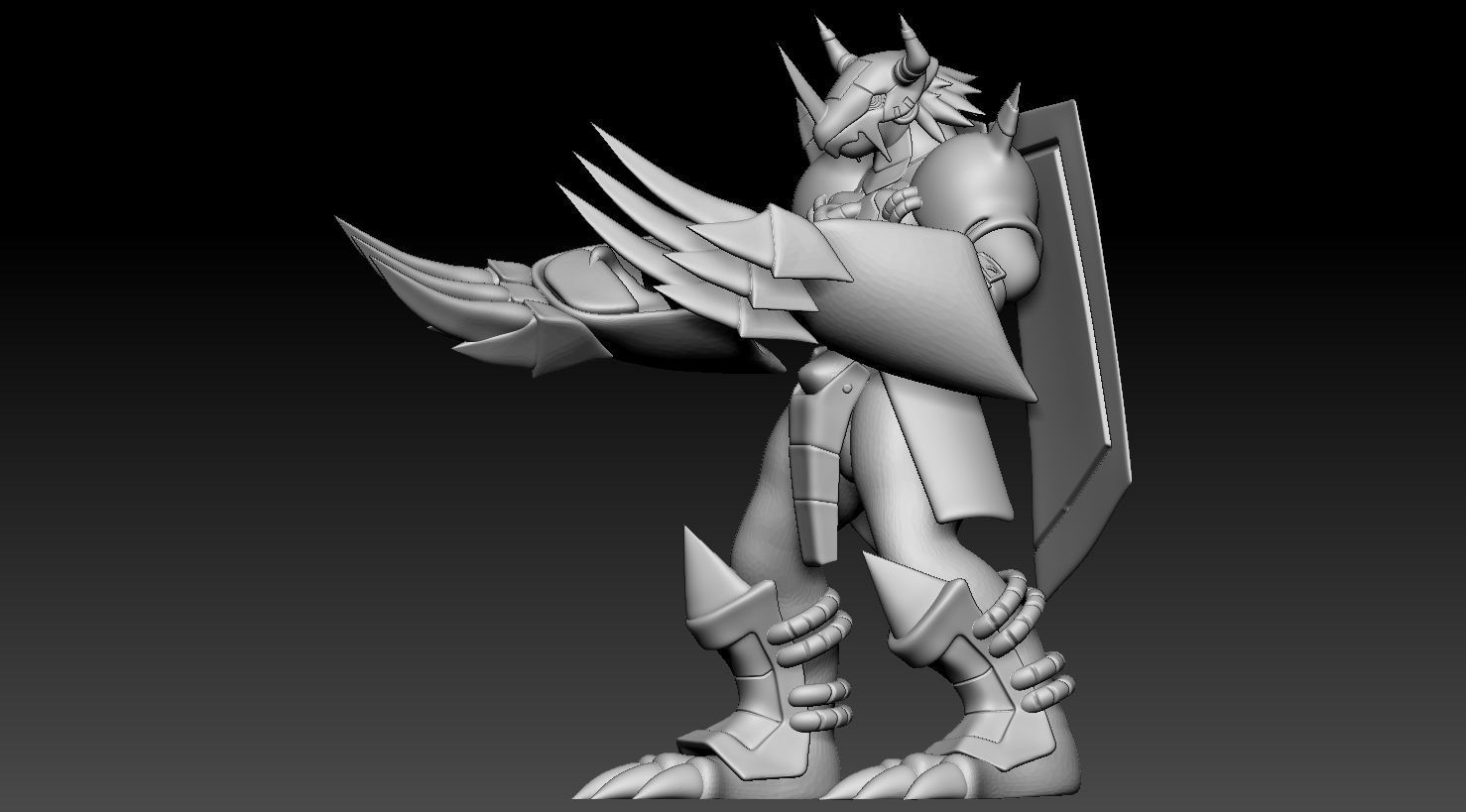 Omegamon Pack 3D print model_19