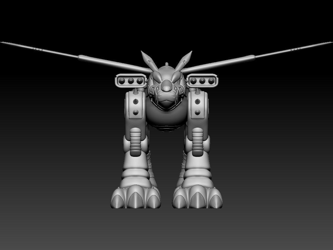 Omegamon Pack 3D print model_6