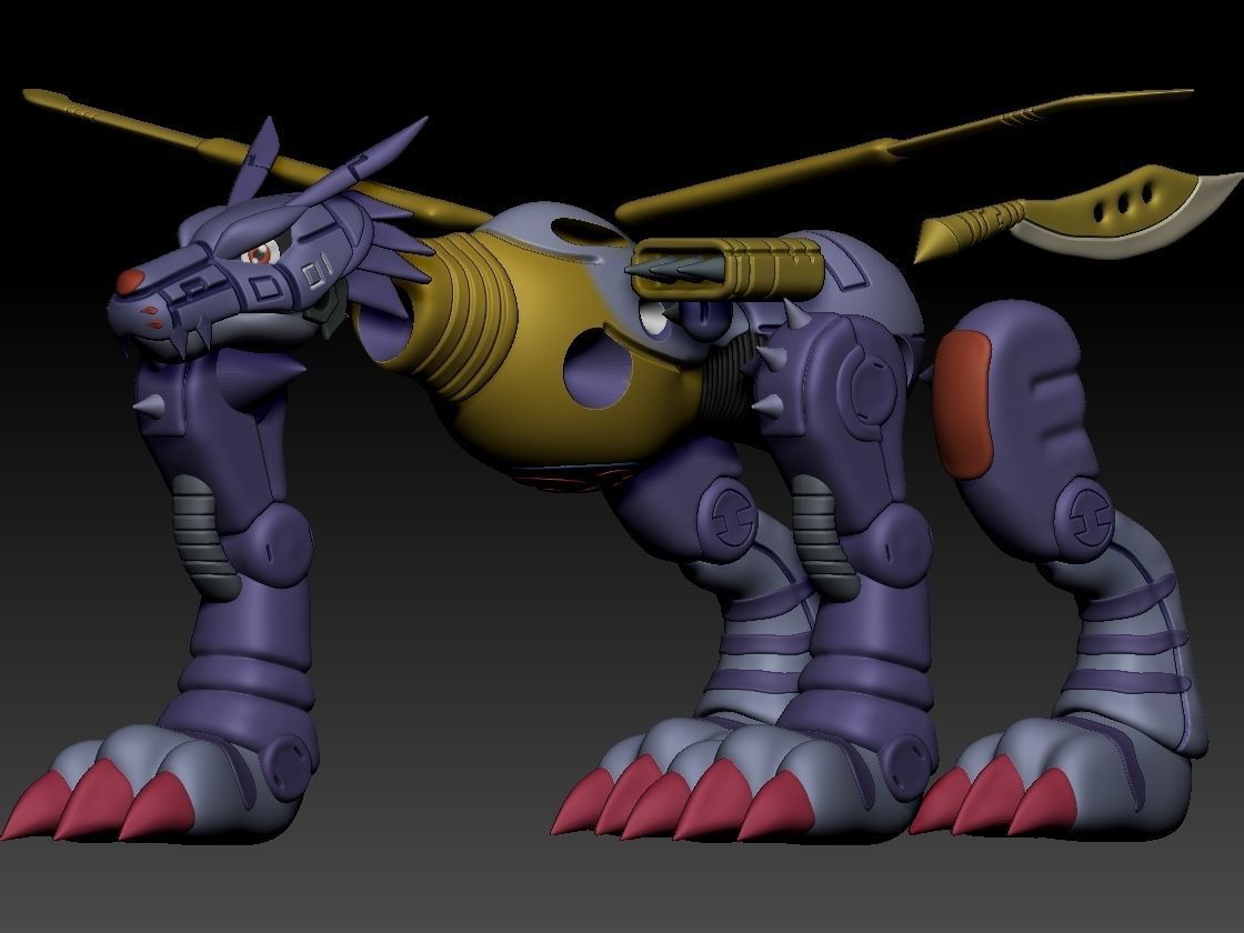 Omegamon Pack 3D print model_5