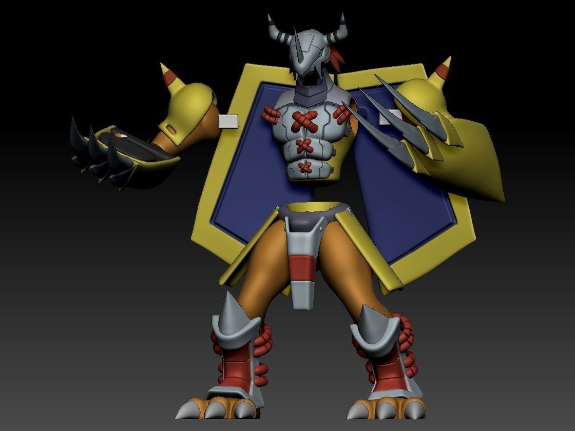 Omegamon Pack 3D print model_18