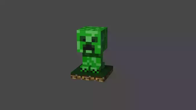 Minecraft Creeper Figurine