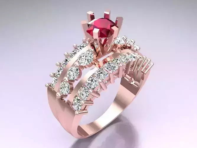 Diamond Ring - Womens Rings - SN574