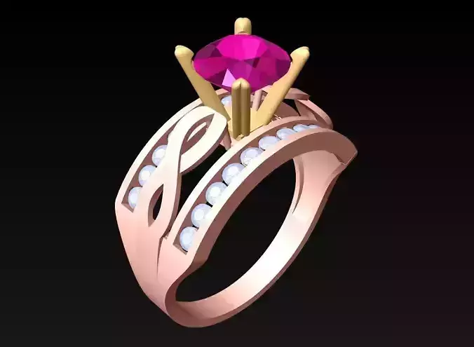 Diamond Ring - Womens Rings - SN599