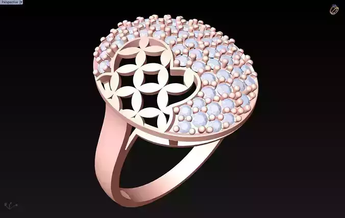 Diamond Ring - Womens Rings - SN636