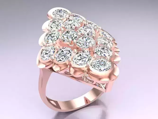 Diamond Ring - Womens Rings - SN644
