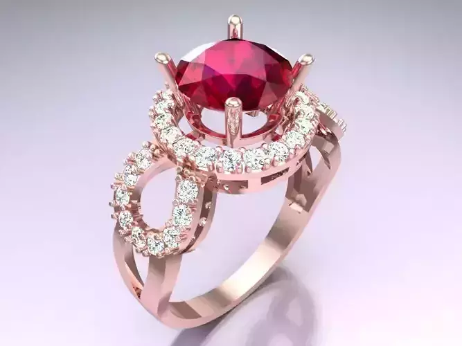 Diamond Ring - Womens Rings - SN457