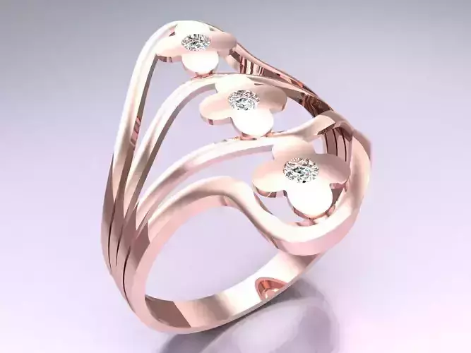 Diamond Ring - Womens Rings - SN583