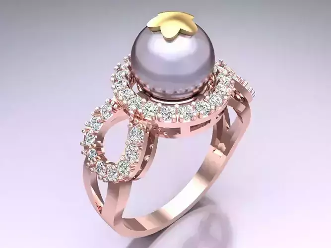 Pearl Ring - Womens Rings  - SN457