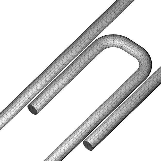 Rusty Paper Clip 3D model_5