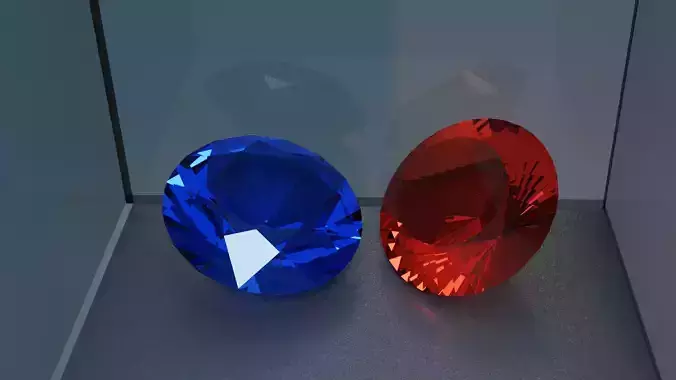 A 3D Diamond Showcase