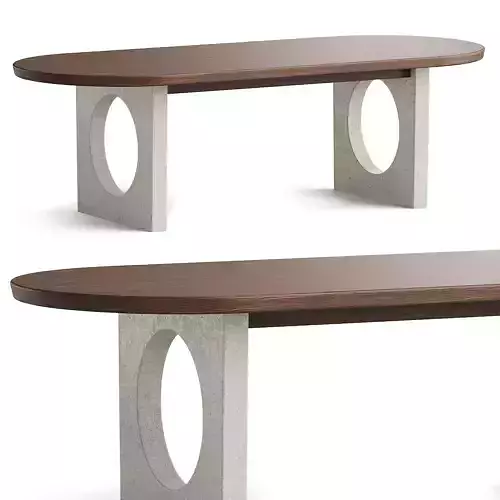 MADERA DINING TABLE 3D model