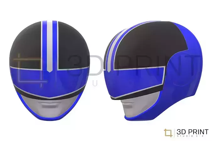 Power Rangers Time Force Blue Ranger helmet