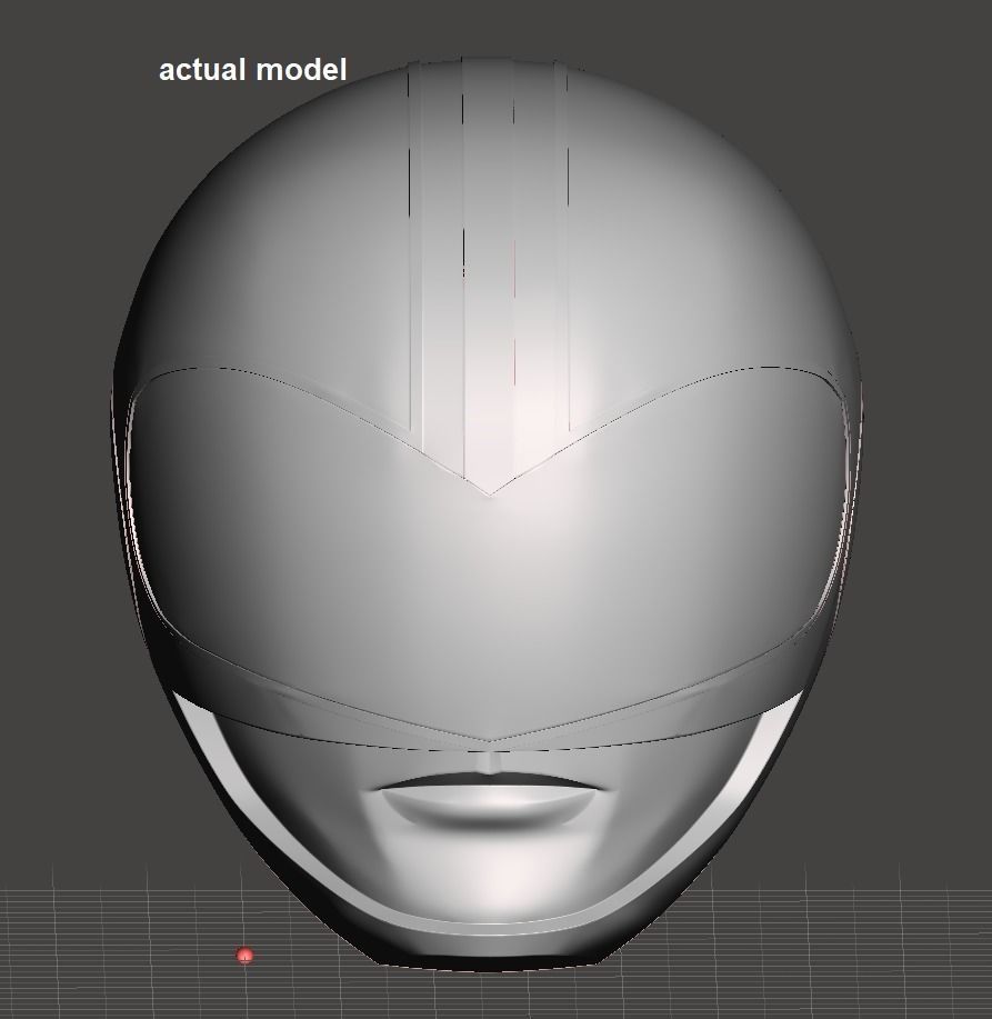 Power Rangers Time Force Pink Ranger helmet 3D print model_5