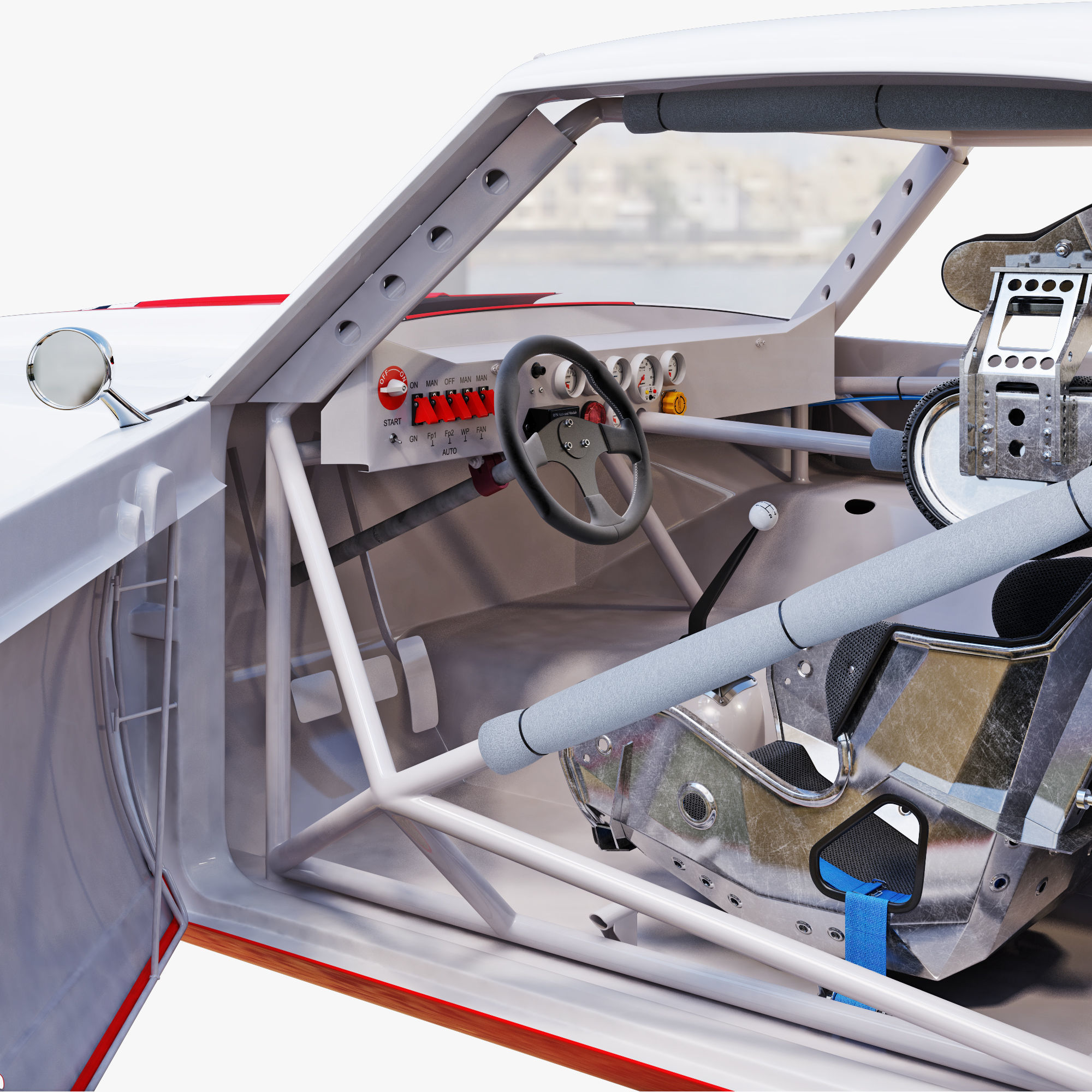 Chevrolet camaro 1967 racing 3D model | CGTrader
