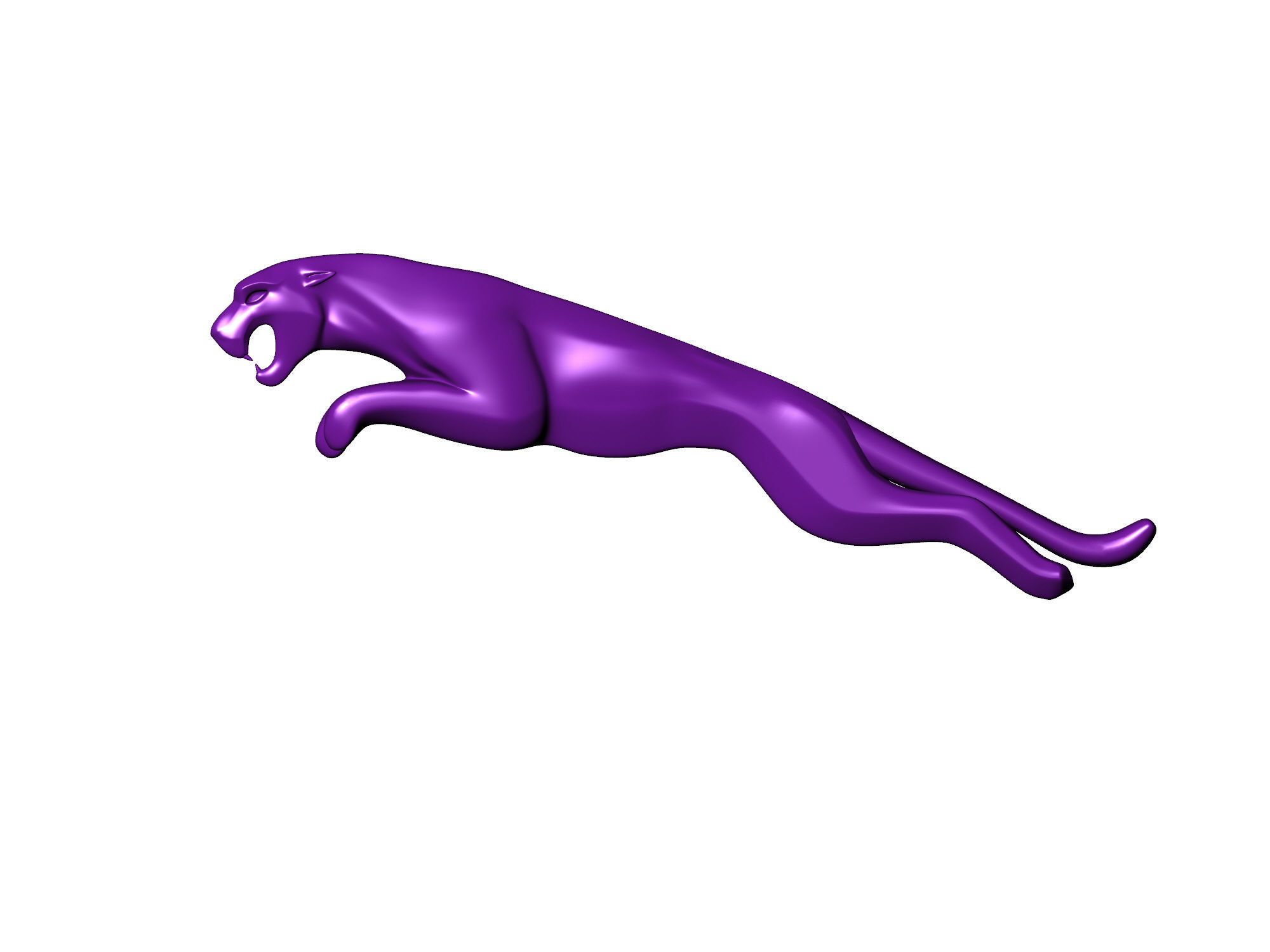 Jaguar 3D print model_1