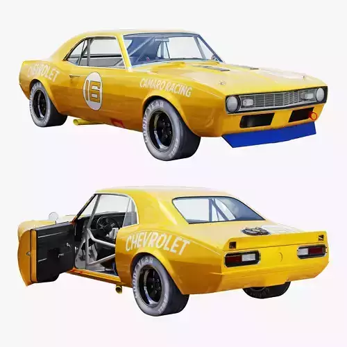 Chevrolet camaro 1968 racing