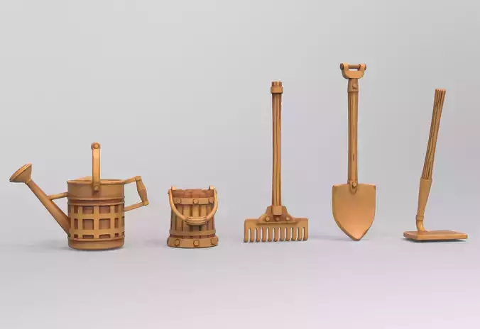 Garden Stuff 3D print model